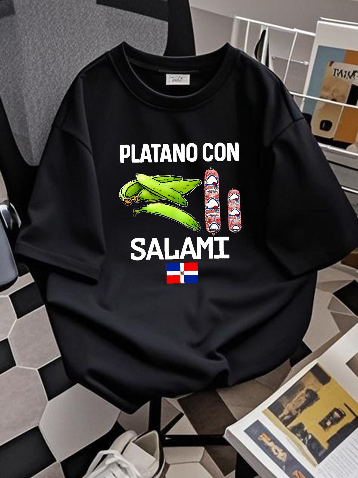 NEW LIMITED Dominicana Flag Dominican Republic Food Design Gift T-Shirt S-3XL Unisex Fashion Soft Streetwear Stretched Casual_viptrois.com