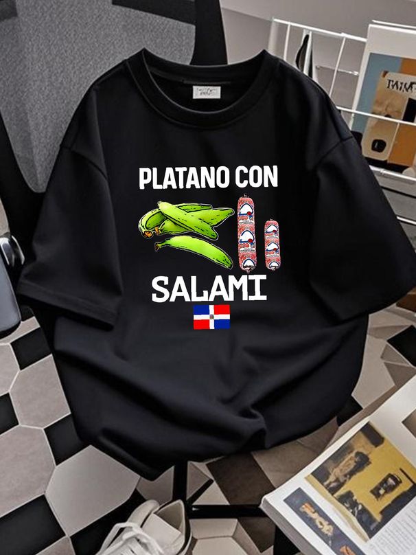 NEW LIMITED Dominicana Flag Dominican Republic Food Design Gift T-Shirt S-3XL Unisex Fashion Soft Streetwear Stretched Casual_viptrois.com