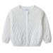 Korean Version Of Spring And Autumn Children's Woolen Coat Hollow Thin Summer Sun Protection Air Conditioning Shirt Girls Knitted Cardigan Wholesale_viptrois.com
