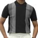 Men's Temperament Business Casual Polo Shirt Summer Trend Color Blocking Splicing Knitted Short Sleeved Shirt_viptrois.com