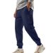 Men's Autumn Winter Training Sports Multi-Pocket Zipper Cargo Stretch Slim Fit Trendy Casual Sweatpants_viptrois.com