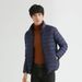 A New Large-sized Winter Coat For Men With A 90-inch White Down Inner Liner, Featuring A Light Down Cotton-padded Jacket With A Stand-up Collar_viptrois.com