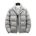 Men’s Winter Puffer Jacket – Slim Fit Quilted Coat | Stand Collar & Zip Closure | Lightweight Polyester Fill | Streetwear Essential (M-5XL)_viptrois.com
