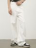 Straight Casual Jeans For Men Cityboy Trendy Brand Solid Color Loose Drape Versatile Trousers_viptrois.com