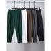 Men's Clothing Ice Silk Drape Trousers Zipper Cuffs Harem Pants Loose Large Size Thin Suit Trousers_viptrois.com