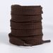 New Black And White Beige Rope Single Layer Flat Hat Rope Trouser Belt Widened Polyester Cotton Shoelaces Sports Shoe Laces_viptrois.com