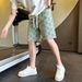 Men's Summer Trendy Cool All Over Bear Print Casual Shorts Loose Fit Versatile Sporty Five Point Pants Fashionable Beach Wear_viptrois.com