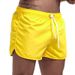 Men's clothing Fashion beach shorts Polyester quick drying multi-color sports quarter pants_viptrois.com