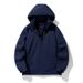 Spring Autumn Men's And Women's Same Style Outdoor Single Layer Windproof With Detachable Hat, Casual Stormtrooper_viptrois.com