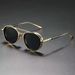 2025 New Personalized Oval Double Bridge Fashion White Copper Precision Glasses_viptrois.com