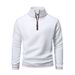 Autumn And Winter Men's Clothing: European Size Stand-up Collar Tactical Fleece Jacket, Men's Fleece Thermal Pullover, Youth Hoodie_viptrois.com