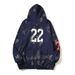 2025 Spring And Autumn Wookvibe Mud Dyed Open Zipper No. 22 War Horse Sweater Printed Hooded Loose Couple Coat_viptrois.com