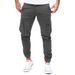 Men's Clothing Cargo Multi-pocket Pants Woven Men's Outdoor Sports Casual Pants Fashion Corset Pants_viptrois.com