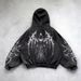 Men's Clothing Retro Punk 3D Printed Casual Hoodie American Gothic Angel Couple Sports Sweatshirt_viptrois.com