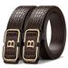 VOOTHOST Fashion Belts Brand Design Men Belts Leather Belt For Men Belt Male Strap Male Metal Automatic Buckle F0200_viptrois.com