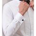 Men's Tailcoat Dress Shirt - Formal Wingtip Collar Tuxedo Shirt For Weddings & Performances_viptrois.com