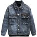 American Style High End Autumn And Winter Light Luxury Niche High End Denim Jacket Men's 2025 Spring Loose Handsome Work Jacket_viptrois.com