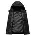 Men's Clothing Warm Cotton Coat Men's Autumn And Winter Winter Clothing Cotton Coat Plus Velvet Thickened Hooded Vest Cotton Coat_viptrois.com