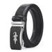 XUANMU New Men's Automatic Buckle Crocodile Pattern Leather Belt Casual Waist Belt For Men Women F0373_viptrois.com
