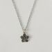 Young Girls Clothing New Glazed Five Petal Flower Necklace Popular Alloy Oil Dripped Hyun A Style Flower Pendant Necklace_viptrois.com