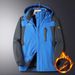 Men's Winter Fleece-Lined Parka Jacket – Windproof Thermal Coat With Detachable Hood (Black/Army Green/Navy/Red, Multi-Pocket,_viptrois.com