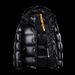 Men's Clothing 2024 New White Duck Down Men's Warm Trendy Brand Shiny Short Thick Hooded Jacket Black Green_viptrois.com