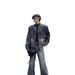 Men's Clothing Niche Design Original Pleated Deconstructed Wool Denim Suit Retro Jeans Two Piece Suit_viptrois.com