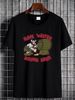 Hagar The Horrible Save Water Drink Beer Youth T Shirt Licensed Comic Black Streetwear Stylish Breathable Top For Everyday Wear Slightly Unisex_viptrois.com
