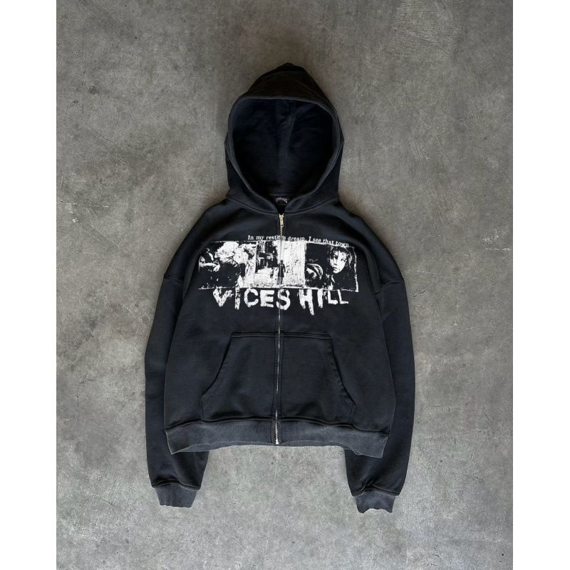 Y2K Anime Print Hoodie – Oversized Streetwear Pullover | Long Sleeve Retro Jacket (S-5XL) | Gothic Cartoon Essential_viptrois.com