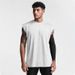 Men's Solid Color Light Plate Round Neck Wide Shoulder Vest Vest Training Casual Sports Sleeveless T-shirt_viptrois.com