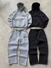 Men's Clothing Autumn And Winter Outer Stitching Letter Embroidery Men And Women Street Hip Hop Brand Hooded Men And Women Pullover Sweatshirt_viptrois.com