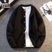 Extremely Simple Style Sweater Cardigan Jacket Knitted Sweater Men's Light Mature Style Casual Woolen Clothes_viptrois.com