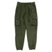Men's Clothing Spring And Autumn New Multi Pocket Overalls Men's Casual Sports All Match Cuffed Trousers Men_viptrois.com