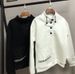 Men's Clothing Button sweatshirt men's spring and autumn style new stand up collar loose top chic style trend_viptrois.com