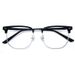 Anti-Blue Light Non-Prescription For Men And Women, High-Definition Eye Protection, Half-Frame Glasses_viptrois.com