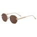 New Fashion Polygonal Sunglasses Men's Personalized Metal Temple Sunscreen Sunglasses Men's_viptrois.com