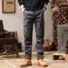 Men's Clothes Overalls Men's Autumn And Winter Outdoor Loose Bunched Feet Casual Pants Function Retro Long Pants_viptrois.com