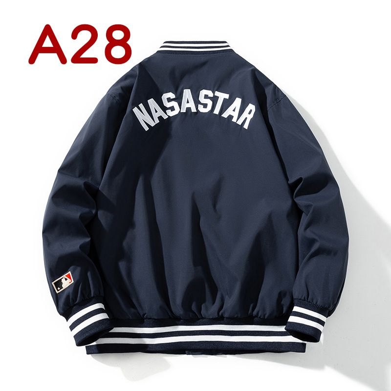 Men's Clothing New Chinese Red Astronaut Embroidered Jacket Men's Autumn And Winter Youth Student Baseball Uniform Cotton Coat_viptrois.com