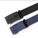 Men's Belts Toothless Automatic Buckle Belt Nylon Breathable Trouser Belt_viptrois.com