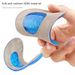SEBS Fabric Sports Heel Cushion - Breathable, Shock-Absorbing & Non-Slip Insoles For Men & Women (Blue, S/L Sizes)_viptrois.com