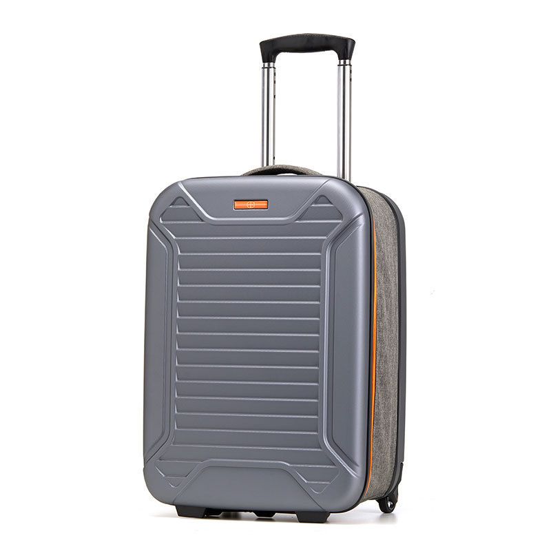 Unisex Multifunctional Foldable Suitcase Internet Celebrity Foldable Trolley Case Lightweight 20 Inch Boarding Business Password Box_viptrois.com