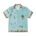 Men's Clothing Ins Fresh Collar Shirt Short Sleeve Men's Spring And Summer Vintage Shirt Tops_viptrois.com