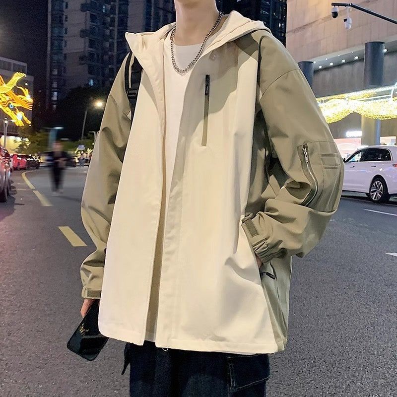 Pulse Pulse New Men's 2025 Spring And Autumn Casual Stylish Workwear Jacket For Teenagers_viptrois.com