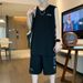 2025 New Basketball Uniform Set: Sleeveless T-shirt For Running_viptrois.com