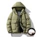 Men's Clothing Stylish Oversized Hooded Down Jacket - Lightweight, Warm & Comfortable Winter Coat For Plus Size (S-8XL, Multiple Colors)_viptrois.com