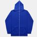Men's Clothing Full Zip To Top Hoodie Men's Blank Cardigan Zipper Hoodie Sweatshirt_viptrois.com