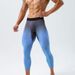 Men's Clothing Fitness Sports Pants Tights Three Quarter Pants High Elastic Nylon Fitness Pants_viptrois.com