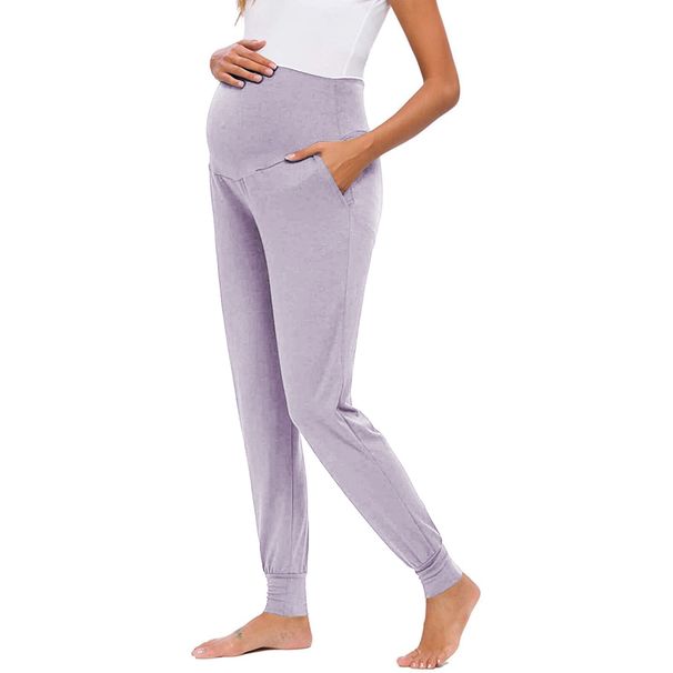 Family matching women's maternity pants_viptrois.com