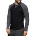 Loom 2025 Autumn Winter Cross-Border European And American Men's Long Sleeve Crew Neck Casual Sweatshirt Foreign Trade_viptrois.com