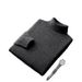 100% Pure Wool Sweater For Men, High Collar, Loose Fit, Thin Pullover Knitted Cashmere Sweater, Seamless Base Shirt_viptrois.com